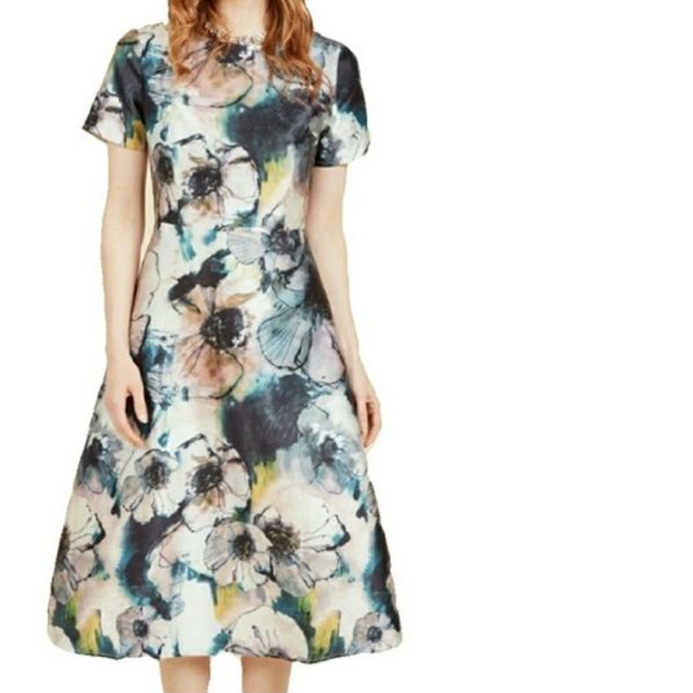 Floral Watercolor Dress, Modcloth Style London